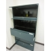 Office Specialty Teal 5 Drawer Lateral File Cabinet, Locking